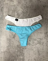 [YN2829P2] PACK POR 2  LESS ALGODÓN Y LYCRA LISA